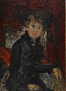 Ernst Josephson, Woman dressed in black